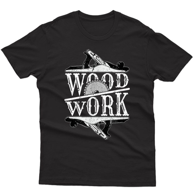 Vintage Carpenter Shirt Funny Wood Working Gift Christmas T-shirt