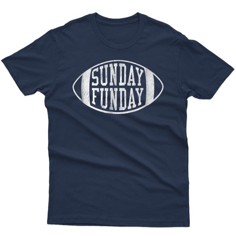 Vintage Sunday Funday T Shirt Dallas Football Retro Tee