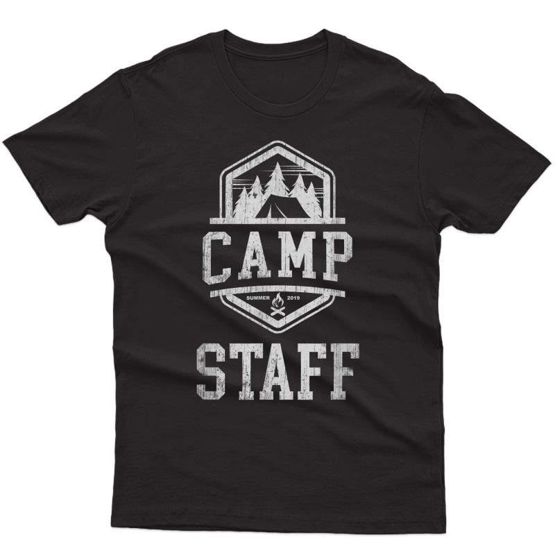 Winter Camp Staff Campground Crew Counselor Team T-shirt