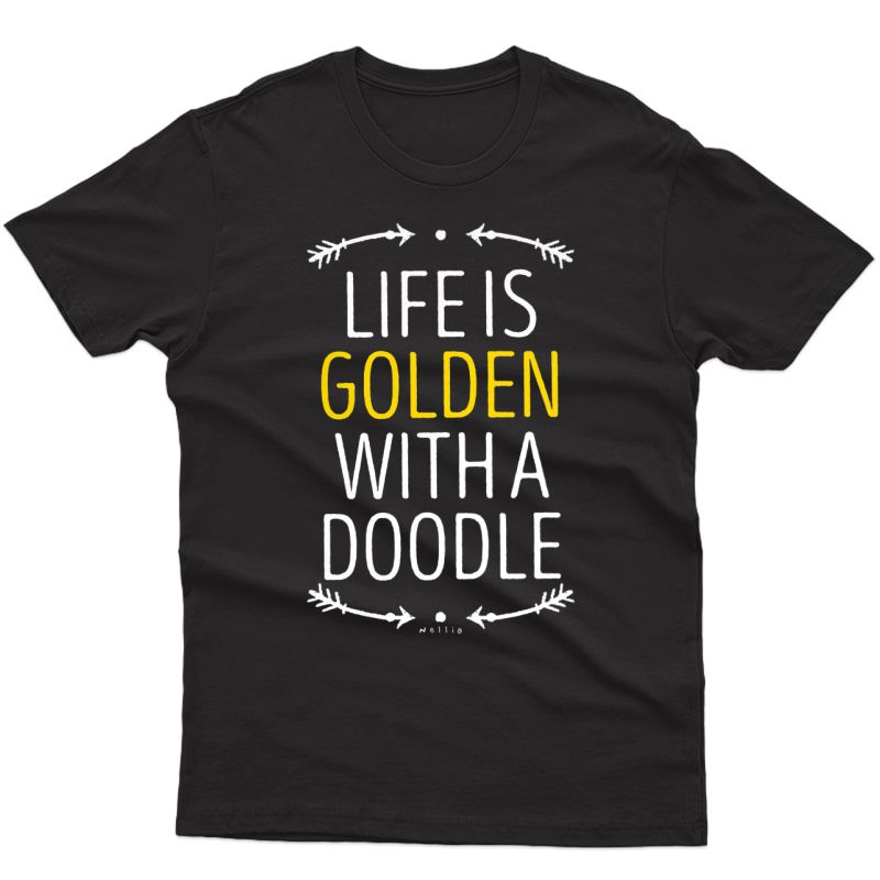  Funny Doodle Mom - Goldendoodle Dog Lover Gift For Mom Mama Premium T-shirt