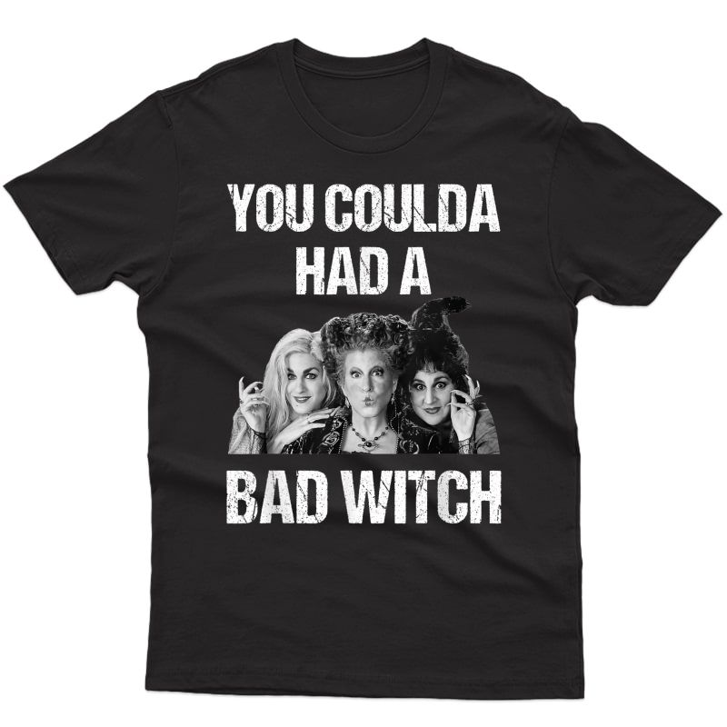 You Coulda Had A Bad Witch Halloween Funny T-shirt